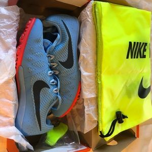 Womens nike zoom rival running spikes size 7.5